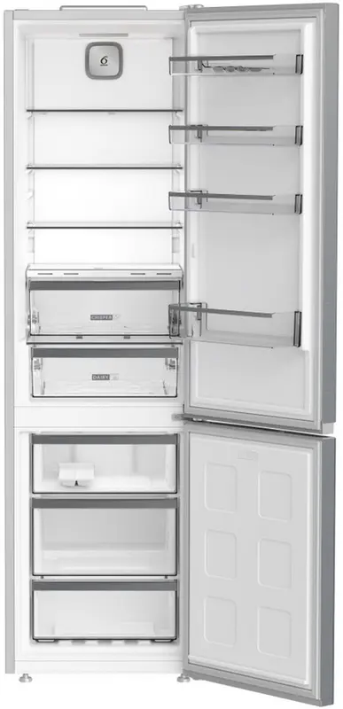 Whirlpool WHK26362XP5E koel-vriescombinatie Vrijstaand 316 l Roestvrijstaal