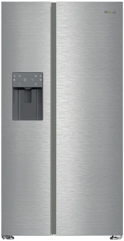 Whirlpool WHG2 6573W X4E amerikaanse koelkast Vrijstaand 578 l Roestvrijstaal