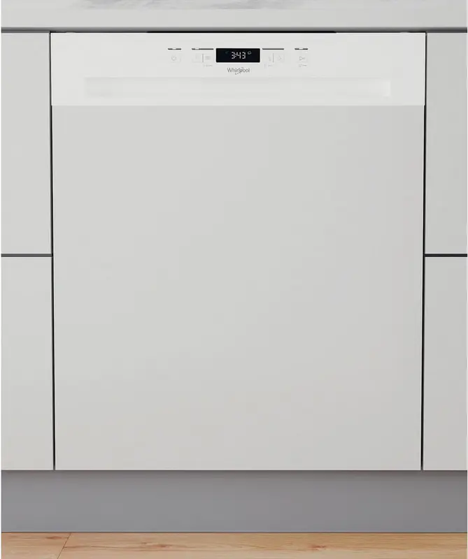 vaatwasser 60cm 14 couverts 46db integreerbaar met hoofdband - whirlpool - wbc3c26