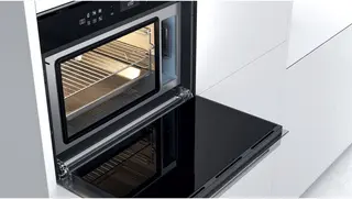 Whirlpool W7 MS450, Klein, Elektrische oven, 29 l, 29 l, Stoom, Roestvrijstaal