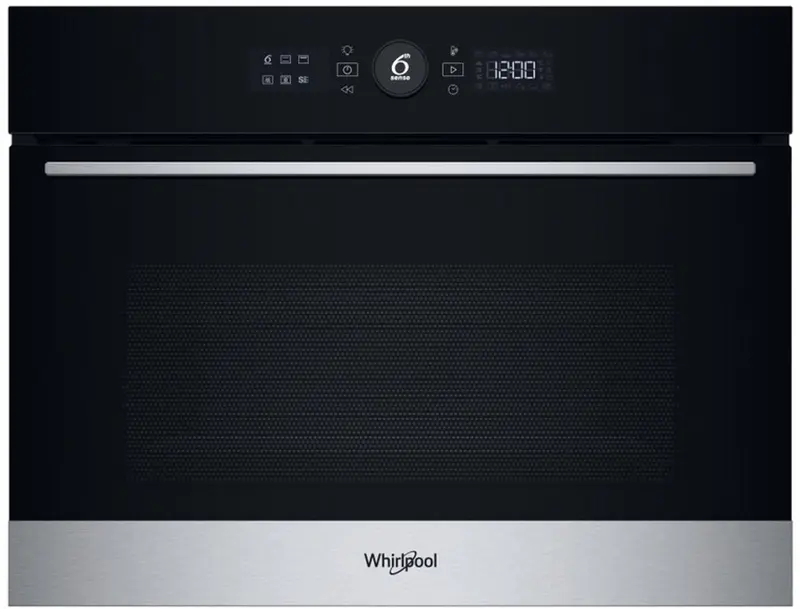 Whirlpool WCC58HMSXA oven 48 l Zwart, Roestvrijstaal
