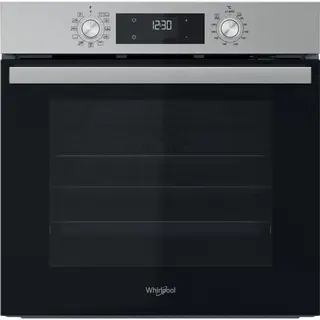 Whirlpool OMR58HU1X - Inbouwoven - Zwart - 71 l - Roestvrijstaal - Zelfreinigend Hydro - Draaiknop - Convectie koken