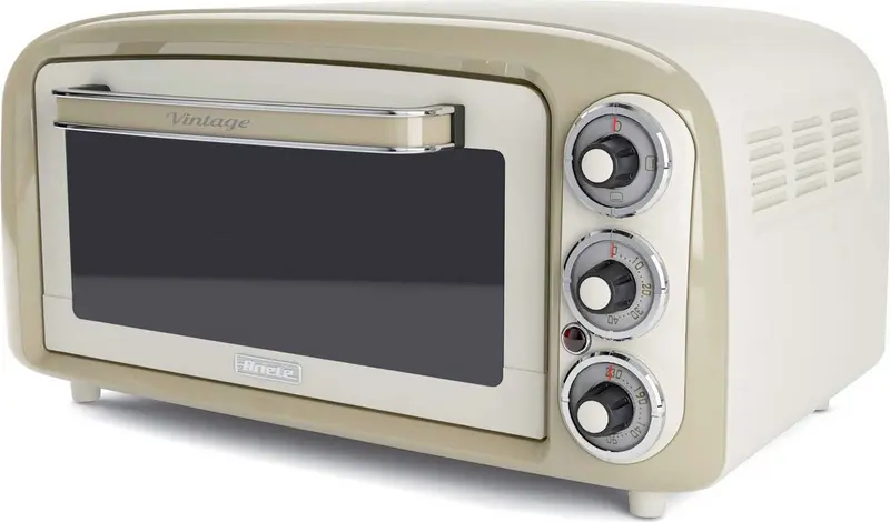 Ariete Vintage 979 Mini Oven – 18L – 1380W – Elektrische Oven - Beige