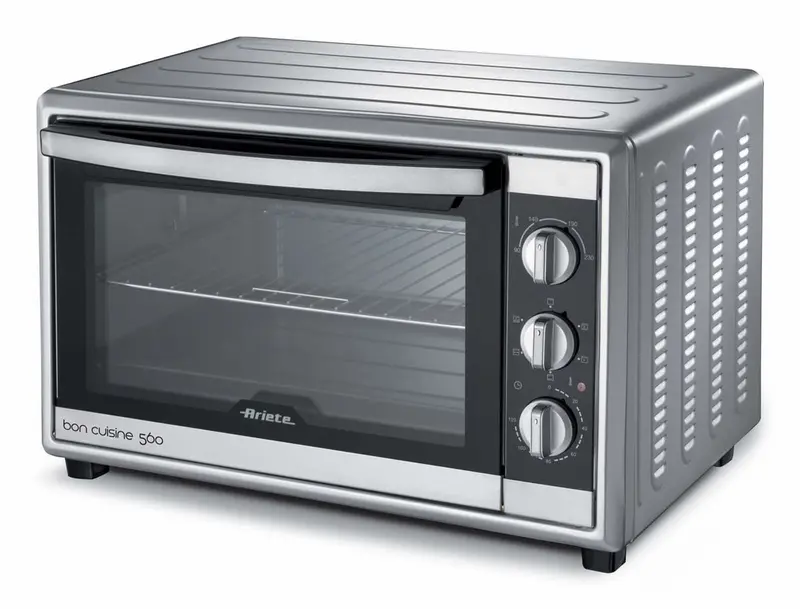 Ariete 0945/00 Bon Cuisine 560 - vrijstaande Heteluchtoven - 56 liter inhoud - instelbaar tot 230°C - 60 min timer