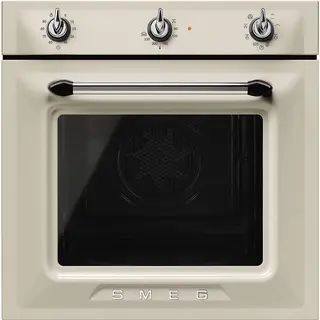 SMEG SF6905P1 - Inbouw Oven - 70 Liter - Crème - Thermogeventileerd - Vapor Clean - Victoria Design - Energieklasse A