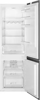 SMEG C3170NE Inbouw Koel-vriescombinatie – 262 Liter – No Frost – Sleepdeur – Energieklasse E – Wit