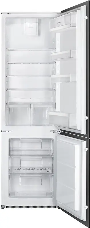 Smeg C41721E koel-vriescombinatie Ingebouwd 269 l Wit