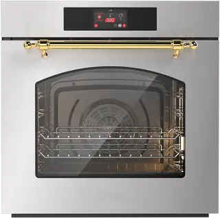 ILVE Oven 60 cm A+ clas 30 / 320 graden RVS Messing - Inbouw