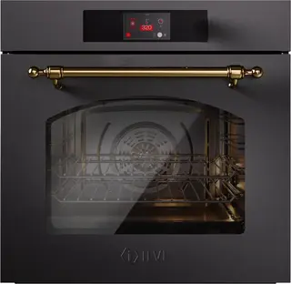 ILVE Oven 60 cm A+ clas 30 / 320 graden Rood Chroom - Inbouw