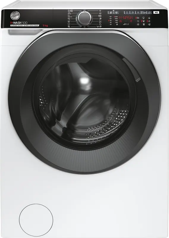 Hoover H-WASH 500 HWP 411AMBC/1-S wasmachine Voorlader 11 kg 1400 RPM Wit