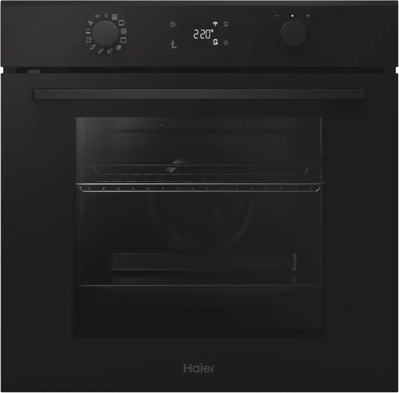 HAIER H6ID23B3YTB Inbouw Oven Serie 2 – Pyrolyse+Hydrolyse reiniging – 12pr. – 78L – Wifi bediening - Airfry