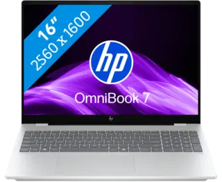 HP OmniBook 7 - Intel Core Ultra 7 356H - 16 inch - 24 GB / 1 TB - Zilver
