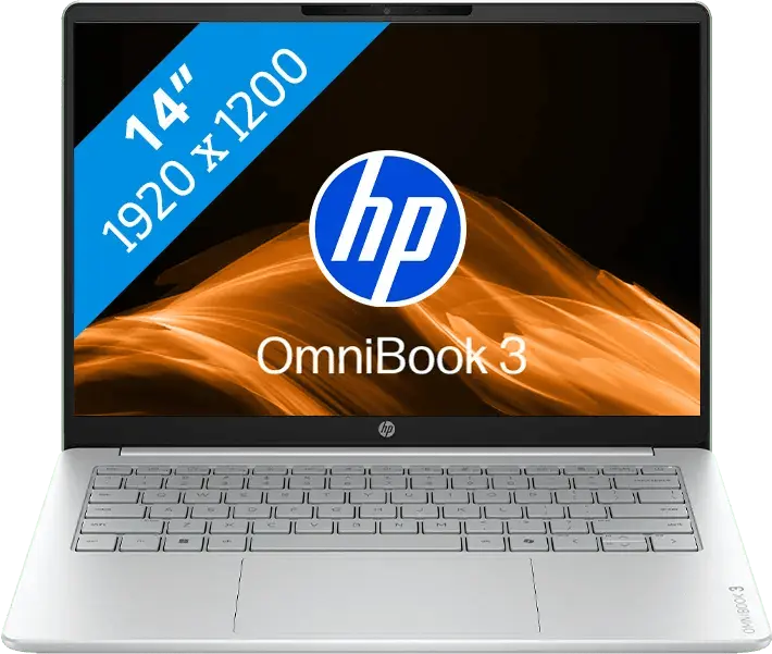 HP OmniBook 3 2026 - Intel Core 3 100U - 14 inch - 8 GB / 256 GB - Grijs