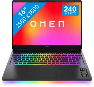 HP OMEN Max 2025 - Intel Core Ultra 7 255HX - GeForce RTX 5070 Ti - 16 inch - 32 GB / 1 TB - Zwart