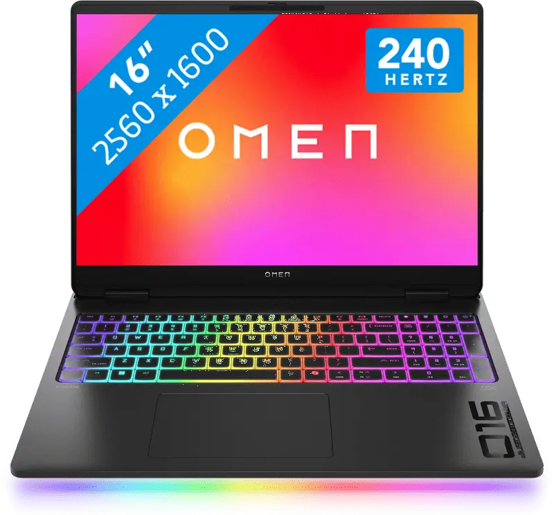 HP OMEN MAX 2025 - Intel Core Ultra 7 255HX - GeForce RTX 5070 Ti - 16 inch - 32 GB / 1 TB - Zwart