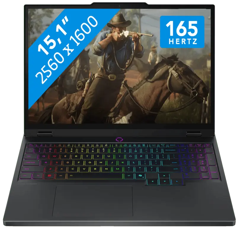 Lenovo Legion 5 2025 - Intel Core i9-14900HX - GeForce RTX 5070 - 15,1 inch - 32 GB / 1 TB - Zwart