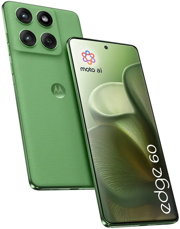 Motorola edge 60 16,9 cm (6.67) Dual SIM Android 15 5G USB Type-C 12 GB 512 GB 5200 mAh Groen