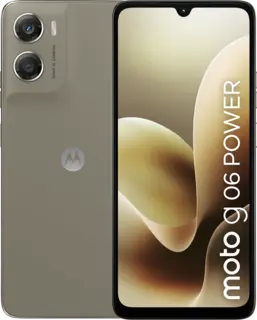 MOTOROLA moto g06 power - 256 GB - Taupe - 256 GB Bruin