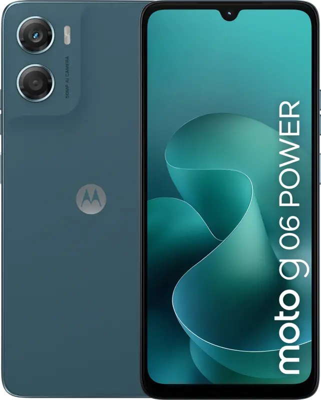 MOTOROLA moto g06 power - 256 GB - Blauw - 256 GB Blauw