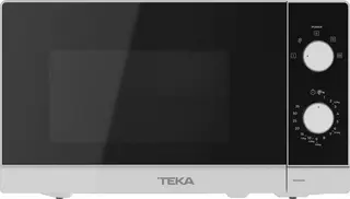Teka MW FS20 WH - Vrijstaande Solo Magnetron - 20L - 700W - 5 Vermogensniveaus - Mechanische Bediening - Wit