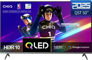 CHiQ U50QST - Smart TV 50 Inch - 4K QLED Google TV - UHD - 2025 Nieuw