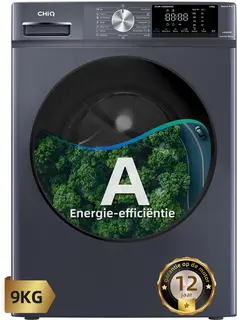 CHiQ CFL90-14586IM3XA - Wasmachine - 9 KG - Space Pro - 16 programma's - AI Smart - Stoomwassen & Quick Wash - 12 jaar garantie op motor - Energieklasse A