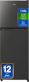 CHiQ CTM130LGE - Koel-vriescombinatie - 130 Liter - Vriesvak Boven - 44cm Slim Design - Defrost - 12 jaar garantie op compressor - Nieuw 2026