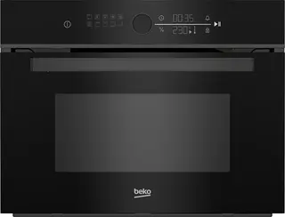 Beko BBCW13400DX | Inbouw oven met magetron | 45 cm | Zwart