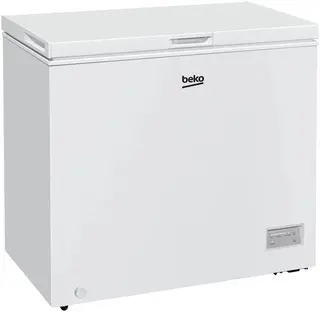 Beko CF200EWN - Vrieskist - 198 L - Vrijstaand - E label - 40 dB - Statisch Snelvriesfunctie