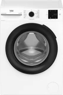 Beko b100 BM1WFU3842W wasmachine Voorlader 8 kg 1400 RPM Zwart, Wit