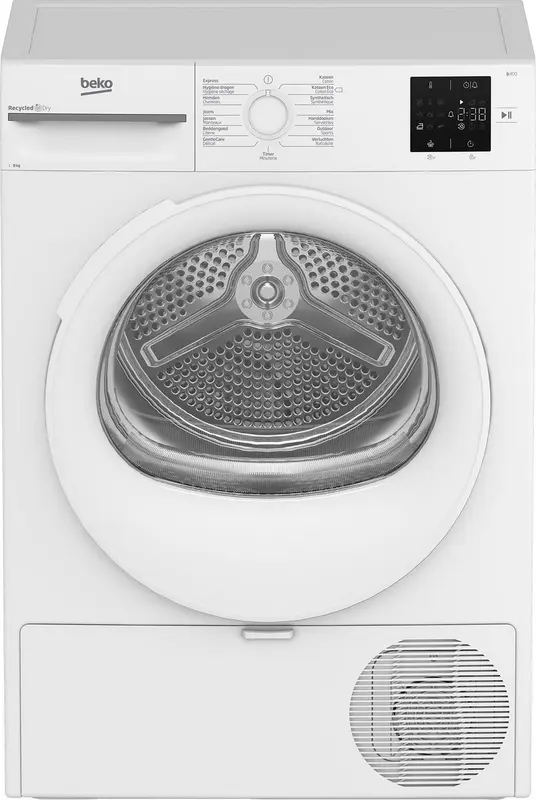 Beko BM3T38232CW 8KG Warmtepompdroger zuinig