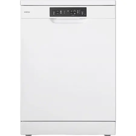 Inventum VVW6008AW vaatwasser - 12 couverts - Bestekmand - 5 programma’s - Deur opent automatisch - Startuitstel - Energielabel D - Vrijstaand - Wit