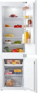 Inventum IKV1786D 178 cm energiezuinige inbouw koel-vriescombinatie - 251 liter - Koelkast met vriesvak 70 liter - Vershoudlade - Supervriezen - Led-verlichting - Deur op deur - Wit