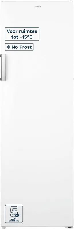 Inventum VR1682W No Frost kastmodel vriezer 204 liter - 170,5 cm hoog - Supervriezen - Geschikt voor ruimte tot -15 graden - 6 lades/vakken - Wit
