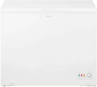 Inventum VK1285W Low Frost energiezuinige grote vrieskist - 300 liter - 128,5 cm breed - Energielabel C - Geschikt voor garage tot -15°C - Ledverlichting - Diepvrieskist - 2 opbergkorven - Wit