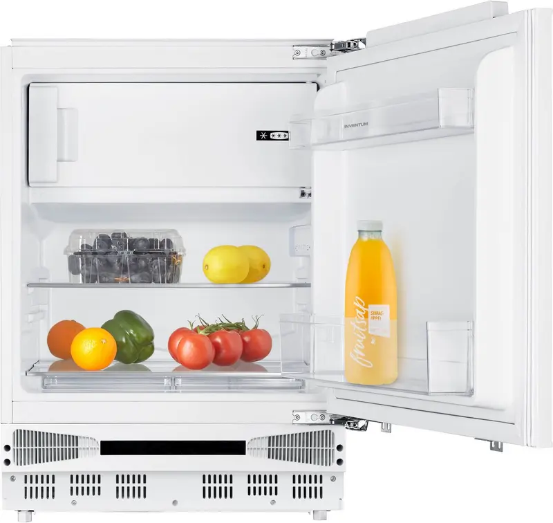 Inventum IKV0822D onderbouw koelkast 82 cm - Vriesvak - 111 liter - 2 plateaus - Deur op deur - Wit