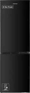 Inventum KV1840B No Frost energiezuinige koel-vriescombinatie - 184 cm hoog - 327 liter - Superkoelen - Supervriezen - Energielabel C - Vrijstaand - Zwart