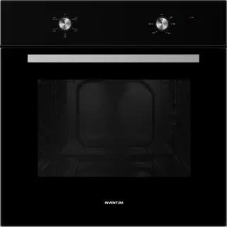 Inventum IOC6070GK Inbouwoven - 70L - Conventioneel - 60cm - 50-250°C - 4 standen - Zwart/RVS