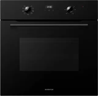 Inventum IOH6070GK Inbouwoven - 70L - Hetelucht/Airfry & Grill - 60cm - 50-250°C - 8 standen - Zwart