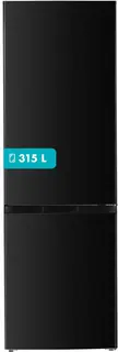 Tomado TCR1850B - Koel-vriescombinatie - 315 liter - Energieklasse C - Supervriezen - Zwart
