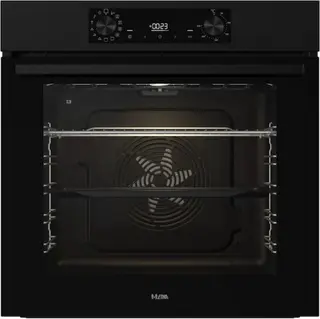 ETNA OP316MZ - Inbouwoven - Pizza oven (tot 300°C) - Turbo Hetelucht - Pyrolyse - Matzwart - 77 Liter - Snel Voorverwarmen