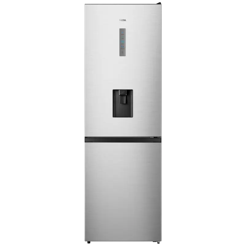 ETNA KCV286WRVS - Koel-vriescombinatie - breedte 59.5 cm - hoogte 186 cm - inhoud 304 l - NoFrost