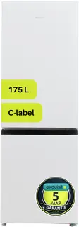 Exquisit KGC231-60-010CW - Koel-vriescombinatie - Energielabel C - 5 Jaar Garantie - 175 Liter - 39dB - Wit