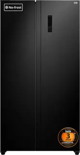 Bella BSBS-445.1BE - Amerikaanse koelkast - Display - 3 jaar garantie - 442 Liter - No Frost - Zwart