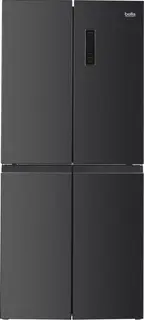 Bella BMD-448DDI - Amerikaanse Koelkast - 4 Deuren - No-Frost - 3 jaar garantie - Digitaal Display - 362 liter - Dark Inox