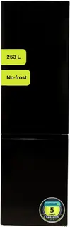 Exquisit CDJ255-NF-040EB - Koel-vriescombinatie - No-Frost - 5 Jaar Garantie - 253 Liter - Zwart