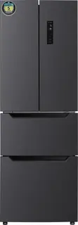 Exquisit FD436-040DGD French Door – 320 L – Koel-vriescombinatie – 39 dB – 63,5 cm breed – Metal Dark Grey