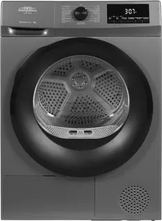 Everglades EVHP7056DG - Warmtepompdroger - Titanium Gray - D-Klasse 109kWh - 7KG - 15 Programma's - Einduitstel - 5 Jaar Garantie