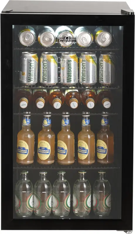 Everglades EVBC20981MB - Beverage Koeler - 98 Liter - Modern Zwart - D Klasse - 5 Jaar Garantie