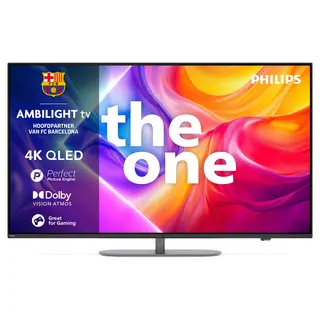 Philips 55PUS9050 Ambilight (2025) QLED TV Grijs